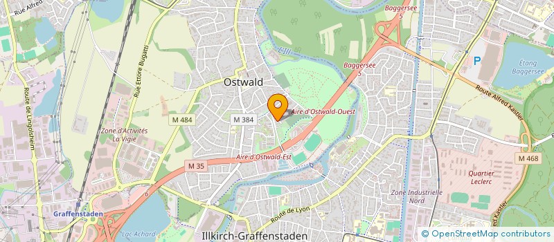 localisation de l'entreprise SCI RAYAN  OSTWALD