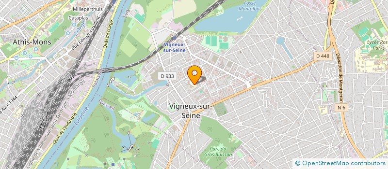 localisation de l'entreprise SCI RAYAN à VIGNEUX-SUR-SEINE
