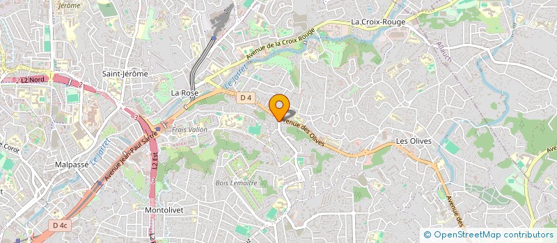 localisation de l'entreprise SCI RAYAN à MARSEILLE