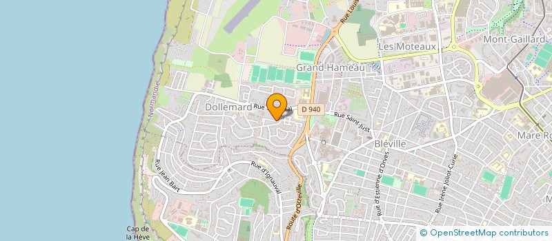 localisation de l'entreprise SCI RAYAN à LE HAVRE