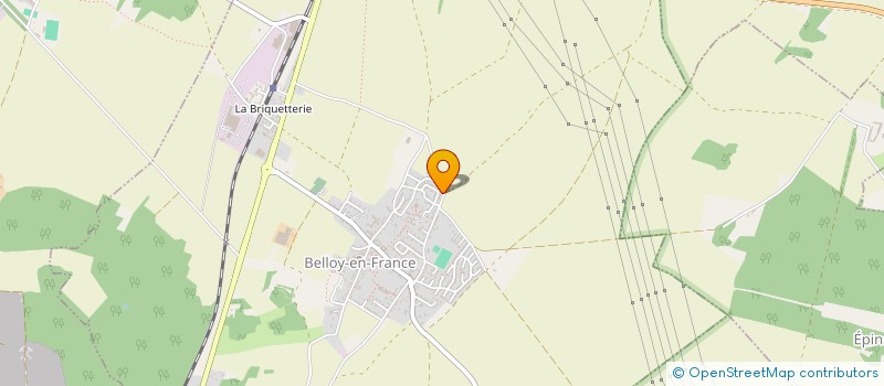 localisation de l'entreprise SCI RAYAN  BELLOY-EN-FRANCE