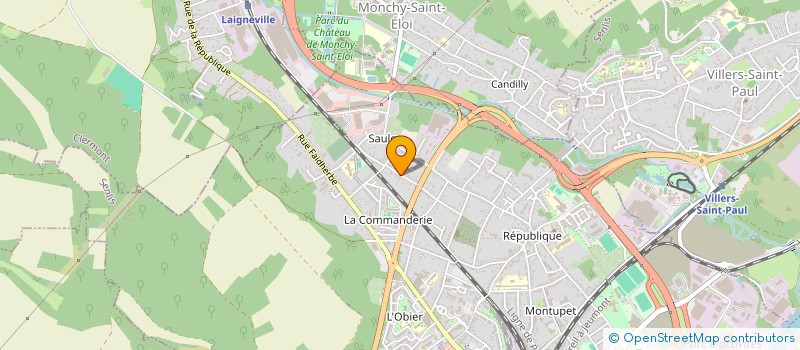 localisation de l'entreprise SCI RAYAN  NOGENT-SUR-OISE