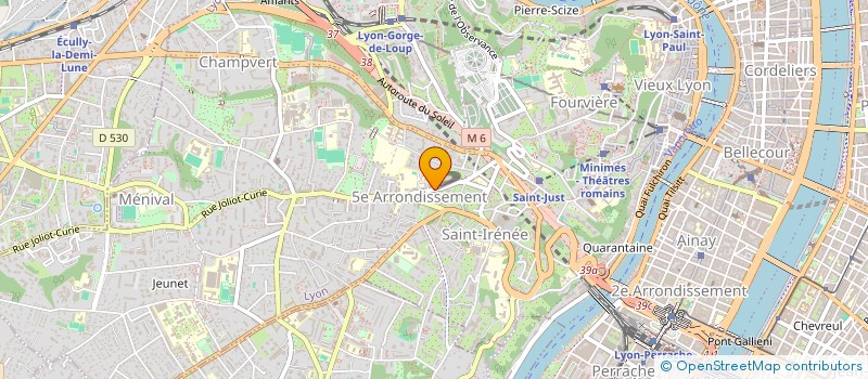 localisation de l'entreprise SCI RAYBAR 2  LYON