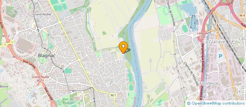 localisation de l'entreprise SCI RAYBEL  BLAGNAC