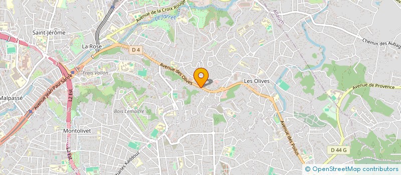 localisation de l'entreprise SCI RAYCATM à MARSEILLE