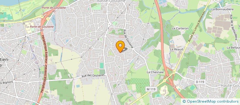 localisation de l'entreprise SCI RAYE DUPONT  BASSE-GOULAINE