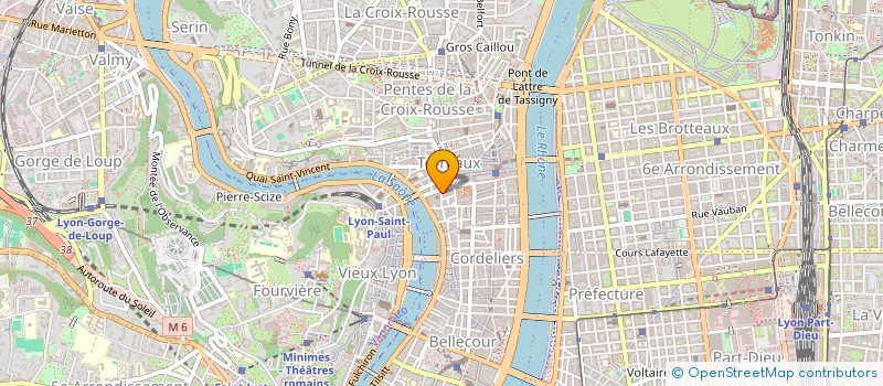 localisation de l'entreprise SCI RAYER à LYON