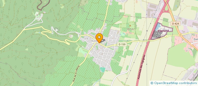 localisation de l'entreprise SCI RAYLEIG'STATE  KINTZHEIM