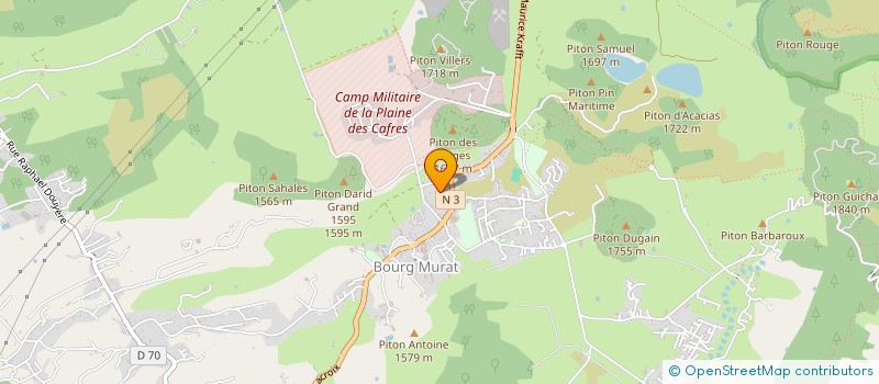 localisation de l'entreprise SCI RAYMOND  LE TAMPON