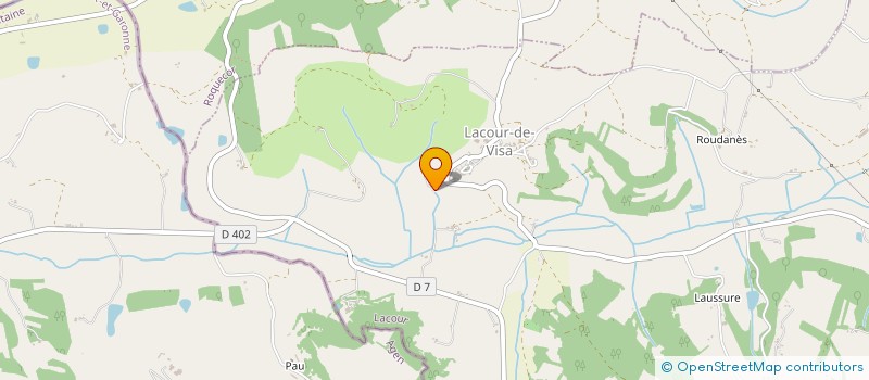 localisation de l'entreprise SCI RAYMOND  LACOUR