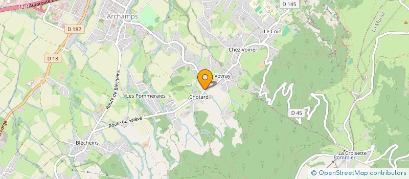 localisation de l'entreprise SCI RAYMOND  ARCHAMPS