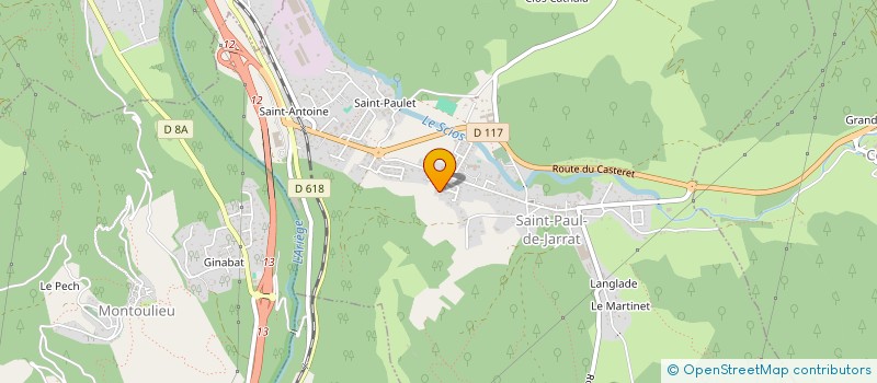 localisation de l'entreprise SCI RAYMOND FRERES  SAINT-PAUL-DE-JARRAT