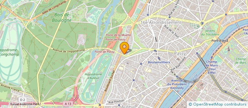 localisation de l'entreprise SCI RAYMOND GARIBALDI  PARIS