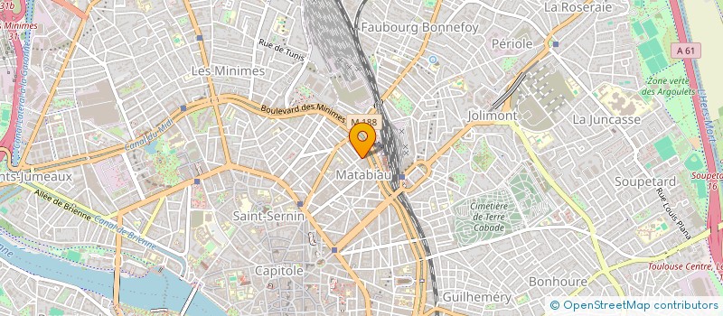localisation de l'entreprise SCI RAYMOND IV IMMOBILIER  TOULOUSE