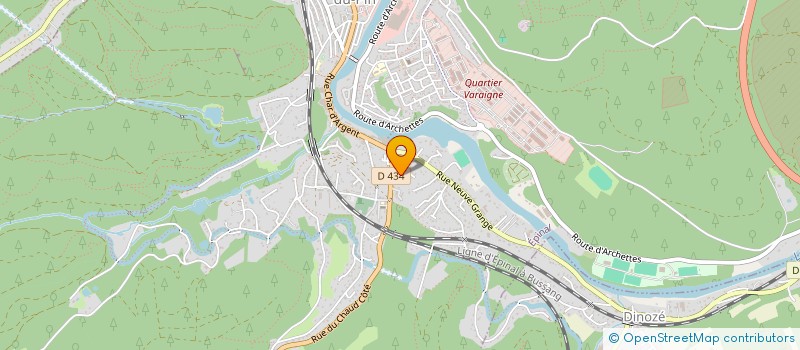 localisation de l'entreprise SCI RAYMONDE à EPINAL