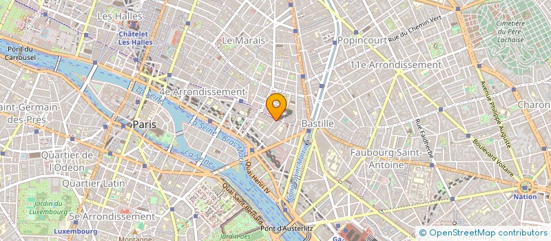 localisation de l'entreprise SCI RAYNAL  PARIS