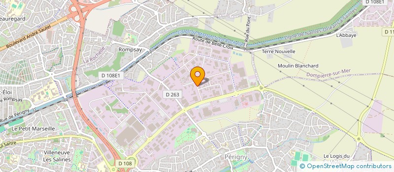 localisation de l'entreprise SCI RAYNES  PERIGNY