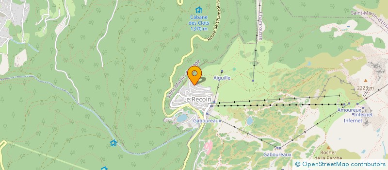 localisation de l'entreprise SCI RAYOLET-LE-BRUSC  CHAMROUSSE