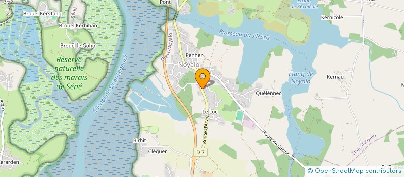 localisation de l'entreprise SCI RAYON DE BONHEUR VENDEEN  THEIX-NOYALO