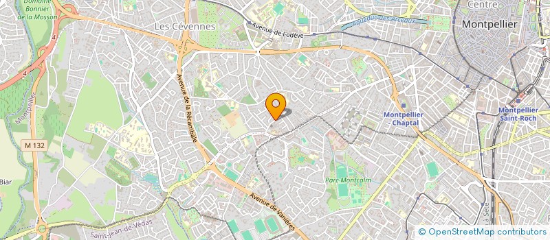 localisation de l'entreprise SCI RAYROLLES à MONTPELLIER