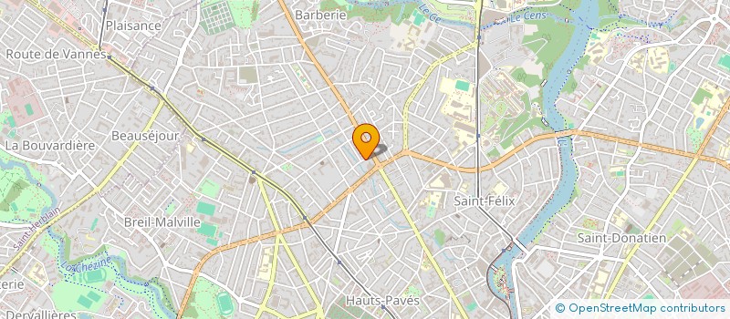 localisation de l'entreprise SCI RAYSA  NANTES