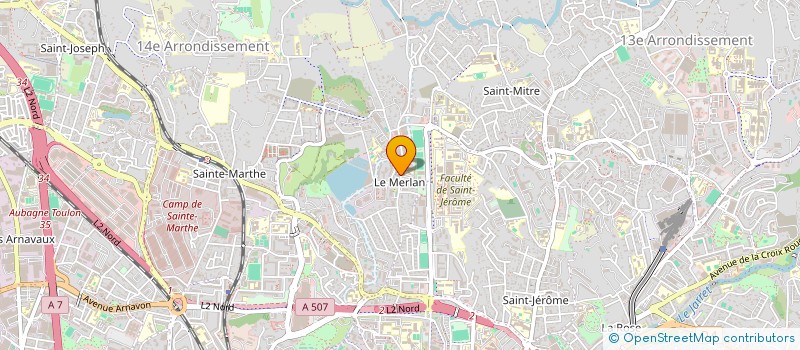 localisation de l'entreprise SCI RAYYAN à MARSEILLE