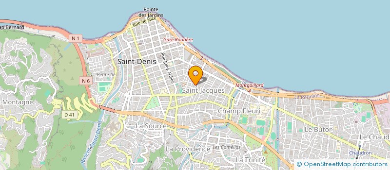 localisation de l'entreprise SCI RAZA 786 à SAINT-DENIS