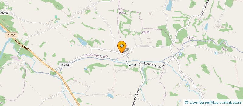 localisation de l'entreprise SCI RAZAKA IMMOBILIER  CASTERA-VERDUZAN