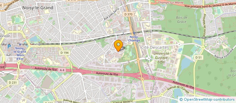 localisation de l'entreprise SCI RAZEM à NOISY-LE-GRAND