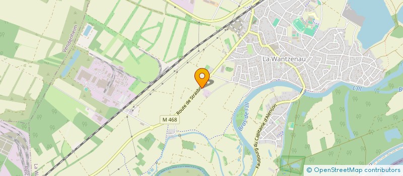 localisation de l'entreprise SCI RB HOME  LA WANTZENAU