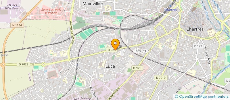 localisation de l'entreprise SCI RBC IMMOBILIER II à LUCE