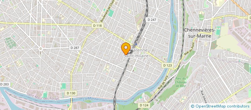 localisation de l'entreprise SCI RBJSH à SAINT-MAUR-DES-FOSSES