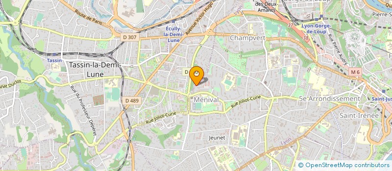 localisation de l'entreprise SCI RBT INVESTISSEMENTS  TASSIN-LA-DEMI-LUNE