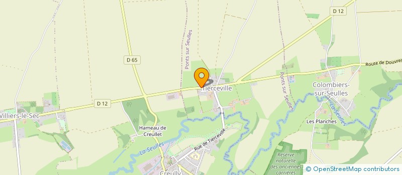 localisation de l'entreprise SCI RC  CREULLY SUR SEULLES