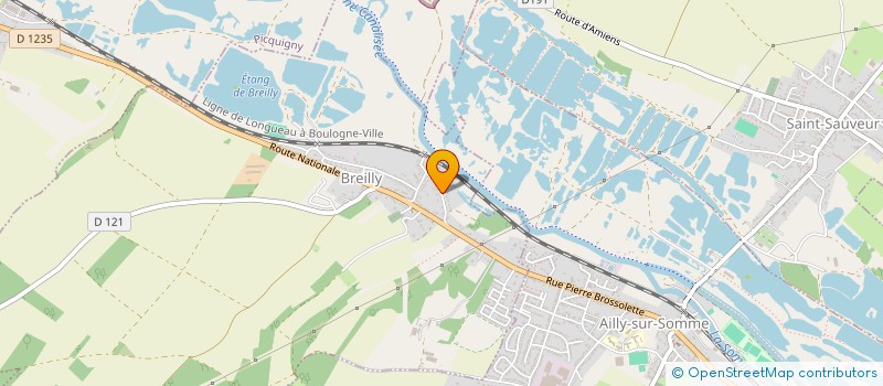 localisation de l'entreprise SCI RC  AILLY-SUR-SOMME