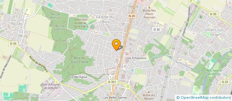 localisation de l'entreprise SCI RC à LA VILLE-DU-BOIS