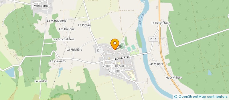 localisation de l'entreprise SCI RC  VOUNEUIL-SUR-VIENNE