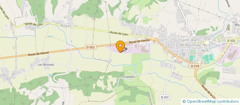 localisation de l'entreprise SCI RC  SAINT-JEAN-DE-BOURNAY