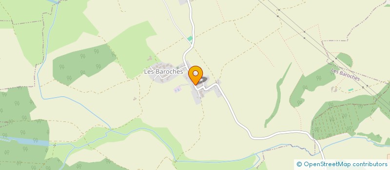 localisation de l'entreprise SCI RC.IMMO  LES BAROCHES