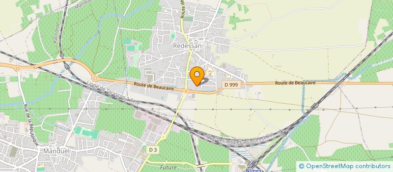 localisation de l'entreprise SCI RC IMMOBILIER  MANDUEL