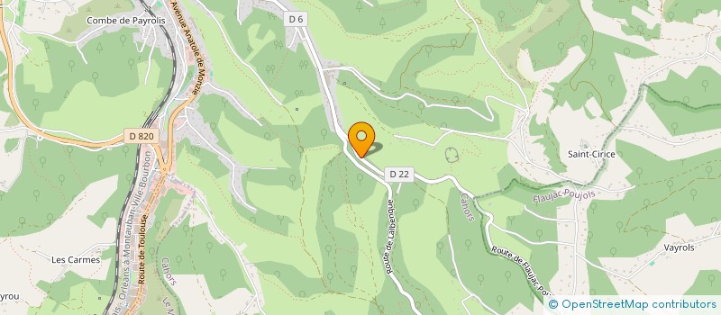 localisation de l'entreprise SCI RC INVEST  CAHORS