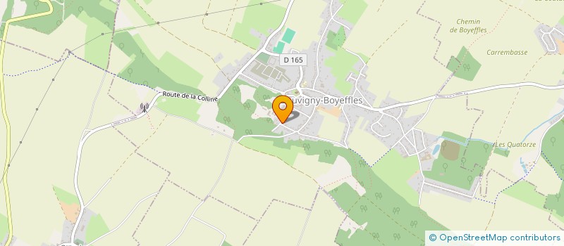 localisation de l'entreprise SCI RC'LOC  BOUVIGNY-BOYEFFLES