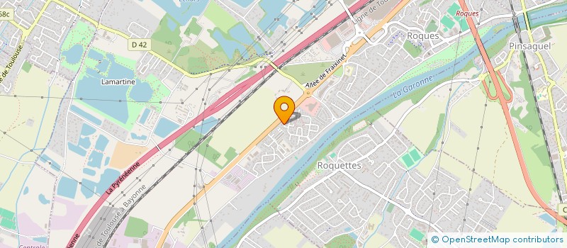 localisation de l'entreprise SCI RC-SULPICE  LACROIX-FALGARDE