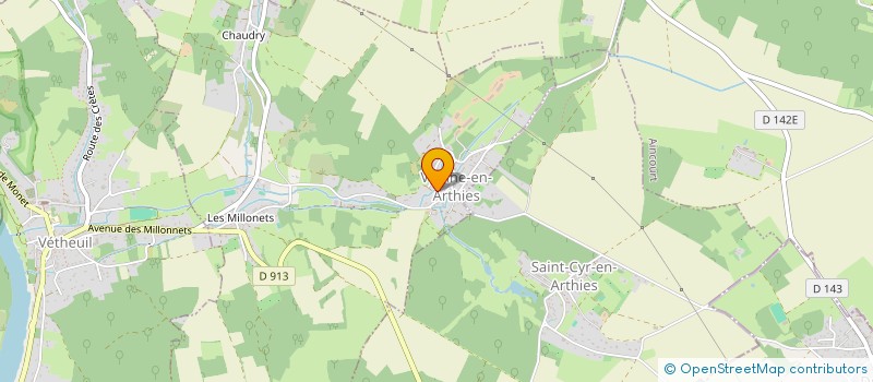 localisation de l'entreprise SCI RCA  VIENNE-EN-ARTHIES