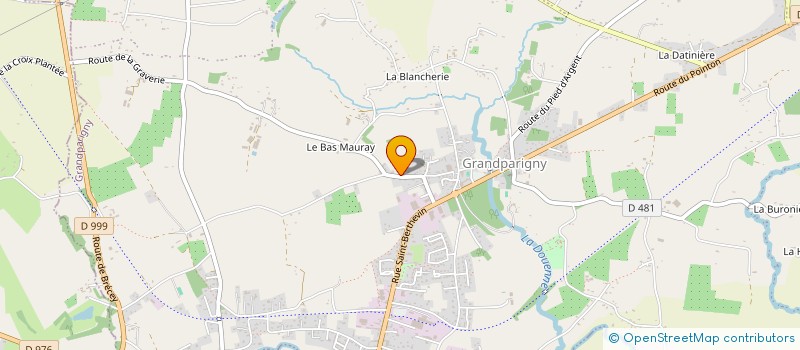 localisation de l'entreprise SCI RCA  GRANDPARIGNY