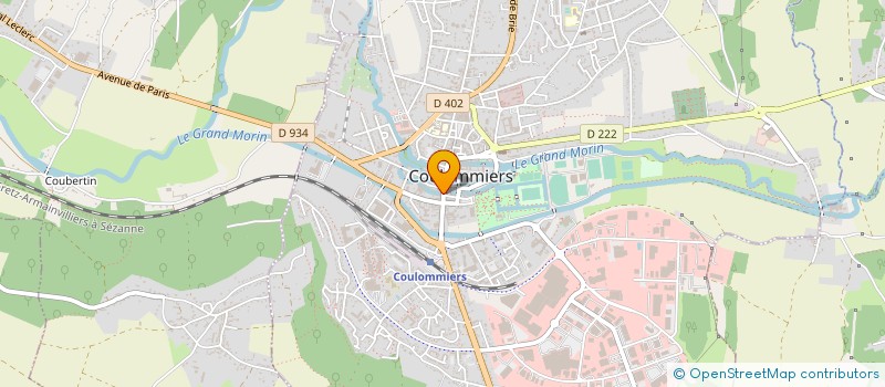 localisation de l'entreprise SCI RCD à COULOMMIERS