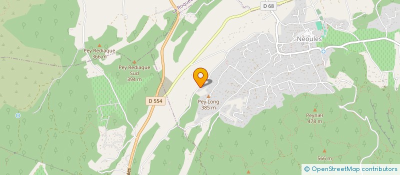 localisation de l'entreprise SCI RCF à NEOULES