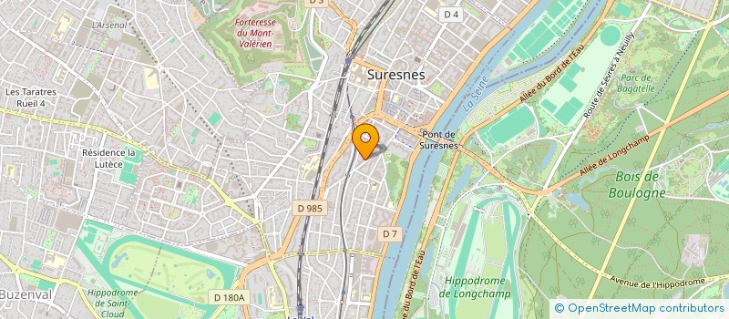 localisation de l'entreprise SCI RCH à SURESNES