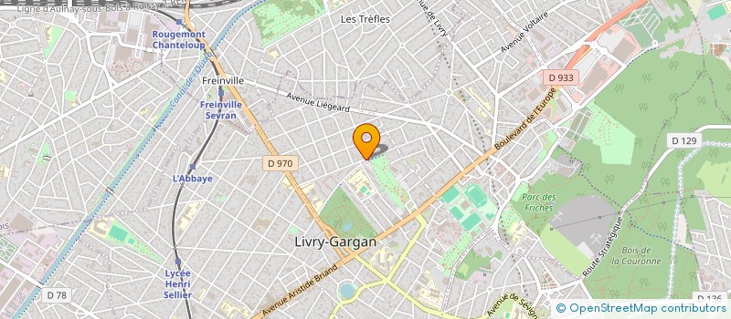 localisation de l'entreprise SCI RCHE à LIVRY-GARGAN