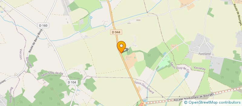 localisation de l'entreprise SCI RCL  SAINT-ELOY-DE-GY